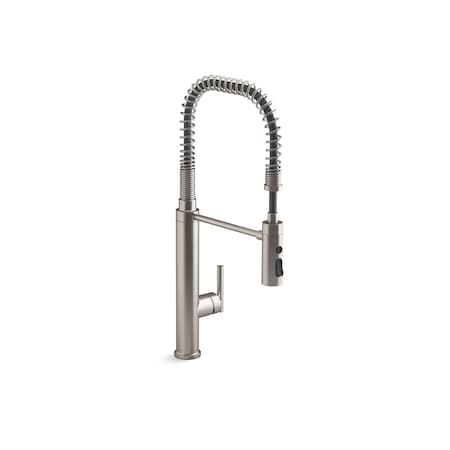 Kohler Purist Single-Handle Semi-Professional Kitchen Sink Faucet 24982-VS